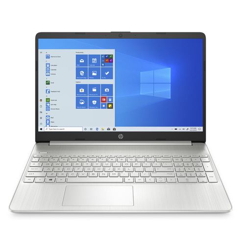 Laptop HP 15-EF1009LA 15.6", AMD Ryzen 3 4300U, 256GB ssd, 4GB ram, Radeon, Win10 Home, teclado español, plateado