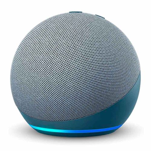 Altavoz inteligente Amazon Echo Dot 4ta generación, control de voz con Alexa, azul