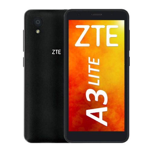 Celular ZTE BLADE A3 LITE, 32GB, 1GB ram, cámara principal 8MP, frontal 5MP, 5", Octa core, negro