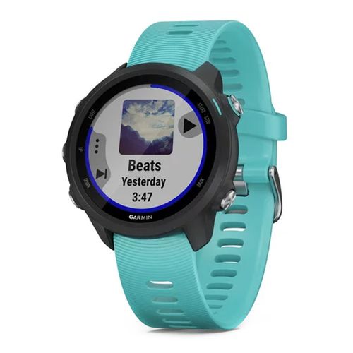 Smartwatch Garmin Forerunner 245 Music, gps, 1.2", resistente al agua 5 ATM, máx. 7 días, turquesa