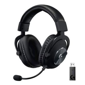 Audífonos gamer inalámbricos Logitech G Pro X Lightspeed, receptor usb, 32 ohm, sensibilidad 91.7 dB, compatible PC