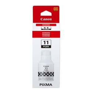 Botella de Tinta Canon GI-11 Negro rinde 7600 páginas 135 ml