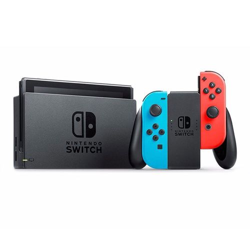 Consola Nintendo Switch 32GB, rojo y azul neón