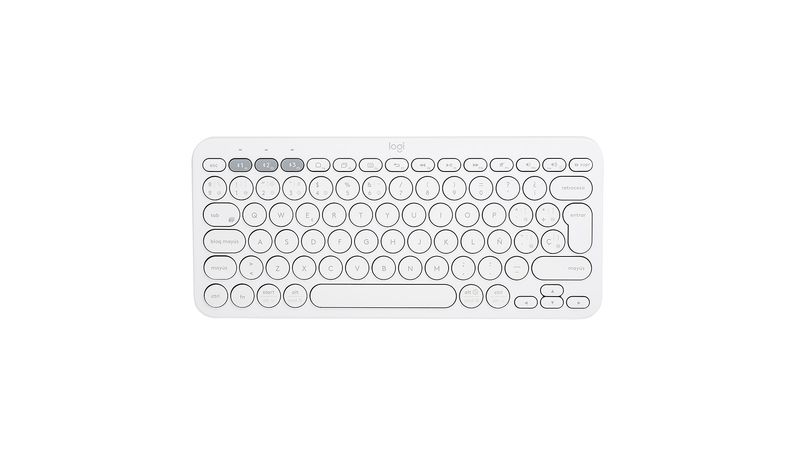 Teclado inalámbrico Logitech K380, blanco