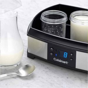 Yogurtera y quesera Cuisinart YM400 40v, 2 ajustes de temperatura, gris