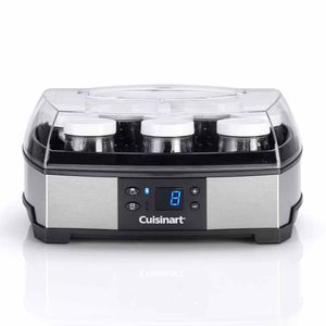 Yogurtera y quesera Cuisinart YM400 40v, 2 ajustes de temperatura, gris