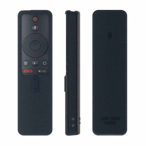 Funda de silicona Kuzler para control remoto Mi Box S y Mi Stick, ligera, a prueba de golpes, antideslizante, color negro