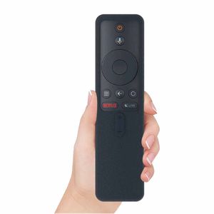 Funda de silicona Kuzler para control remoto Mi Box S y Mi Stick, ligera, a prueba de golpes, antideslizante, color negro
