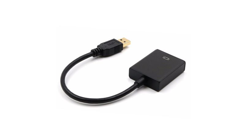 Adaptador Jetion hdmi a usb 3.0 hembra flexible negro Coolbox