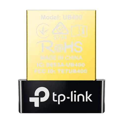 Adaptador de red TP-Link UB400 Nano, usb 2.0, bluetooth 4.0, plug & play
