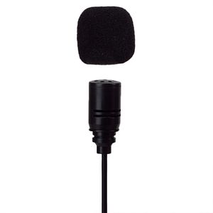 Micrófono de solapa Radioshack omnidireccional 3.5 mm, cable 1.5 metros