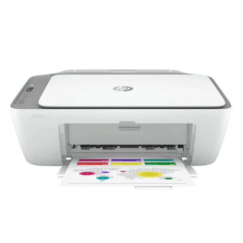 Impresora multifuncional HP Deskjet Ink Advantage 2775 inalámbrica con cartuchos frontal