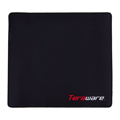 Mouse pad gamer Teraware L, 45 x 40 cm, antideslizante, negro