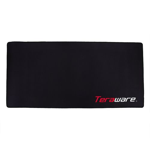 Mouse pad gamer Teraware XL, 90 x 42 cm, antideslizante, negro