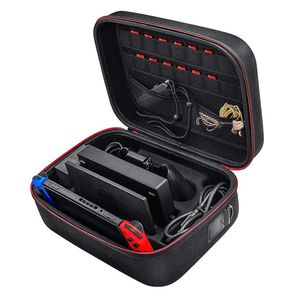 Case grande de transporte para Nintendo Switch Jetion, color negro
