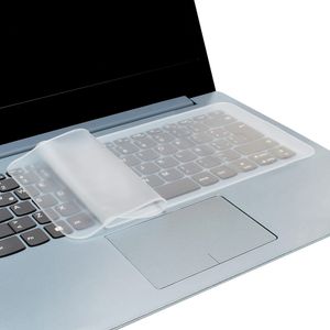 Protector de teclado Teraware para laptop de 15", silicona, cubre hasta 31 cm, transparente