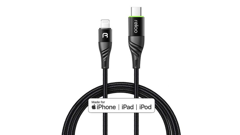 Cable tipo C a Lightning de 1.2 m para iPhone
