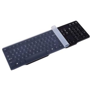 Protector de silicona Teraware para teclado 17",  transparente