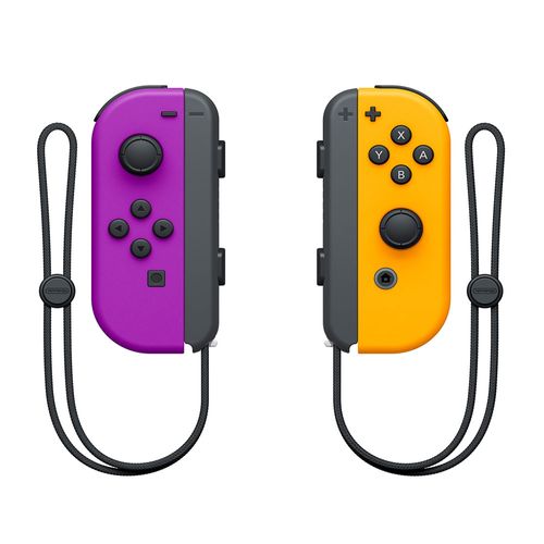Mando Nintendo Joy-Con para switch morado y naranja