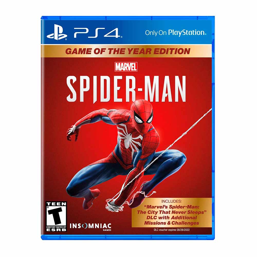 Spiderman Game of The Year Edition - Playstation 4 (PS4) - Coolbox