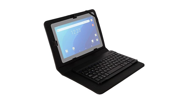Ortografía ideología Karu Estuche para tablet Teraware 10" con teclado bluetooth, negro - Coolbox