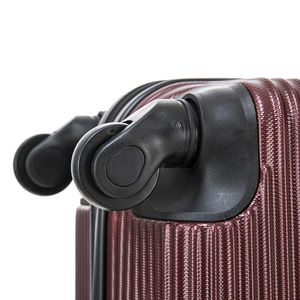 Maleta de bodega Dukap Royal 71 cm, capacidad 23 kg, 4 ruedas 360°, cerradura de combinación, ABS, vino