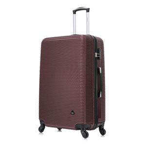 Maleta de bodega Dukap Royal 71 cm, capacidad 23 kg, 4 ruedas 360°, cerradura de combinación, ABS, vino
