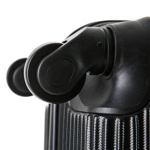 Maleta de bodega Dukap Royal 71 cm, capacidad 23 kg, 4 ruedas 360°, cerradura de combinación, ABS, negro