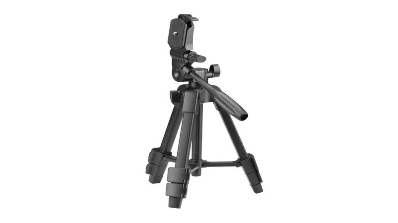 Trípode para cámara fotográfica, altura de 66 cm - 167 cm, compatible con  Nikon, Canon, Sony, cabezal giratorio 360°, aluminio, carga máx. 3 kg -  Coolbox