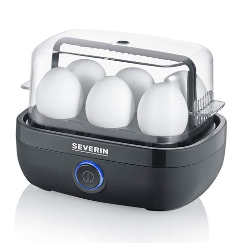 Cocedor de huevos Severin EK3165 capacidad 6 huevos, 420w, negro