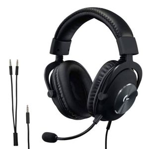 Audífonos gamer Logitech G Pro X conexión 3.5 mm, 35 ohm, sensibilidad 91.7 dB, compatible PC y consolas