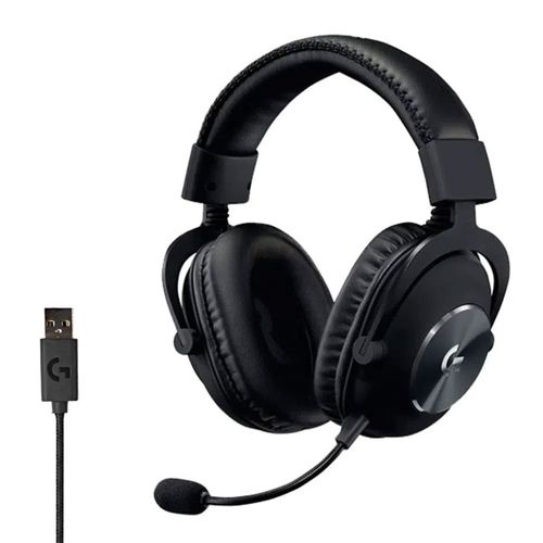 Audífonos gamer Logitech G Pro, conexión usb, 35 ohm, sensibilidad 91.7 dB, compatible PC