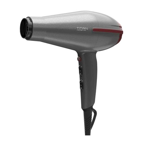 Secadora de cabello Gama Tempo STD Titan Keratin 2300 W, 2 niveles de velocidad, 3 temperaturas, plomo