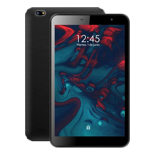 Tablet MLogix 8" IPS, ranura para Sim, 32GB, 2GB ram, cámara principal 5MP, frontal 2MP, Octa-Core, 4000mAh, negro