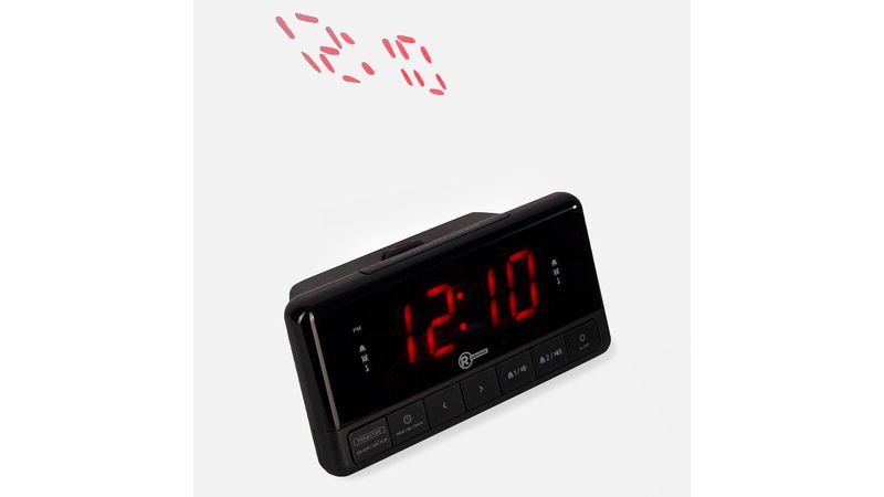 Radio despertador con proyector – Miamitek
