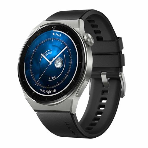Smartwatch Huawei GT3 Pro Titanium resistente al agua 5ATM, máx. 14 días, 100 modos deportivos, 1.43", negro