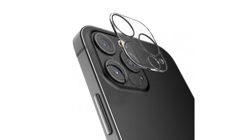 Protector de cámara para iPhone 13 Pro Max, transparente - Coolbox