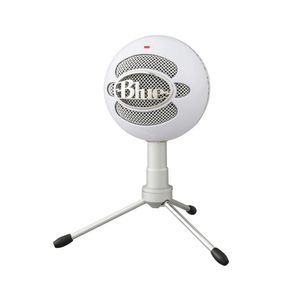 Micrófono Blue Snowball Ice, conexión usb, blanco