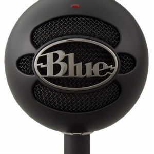 Micrófono Blue Snowball Ice, conexión usb, negro