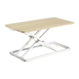 Elevador de escritorio Brateck KBT-10 patas plegables, elevación en X