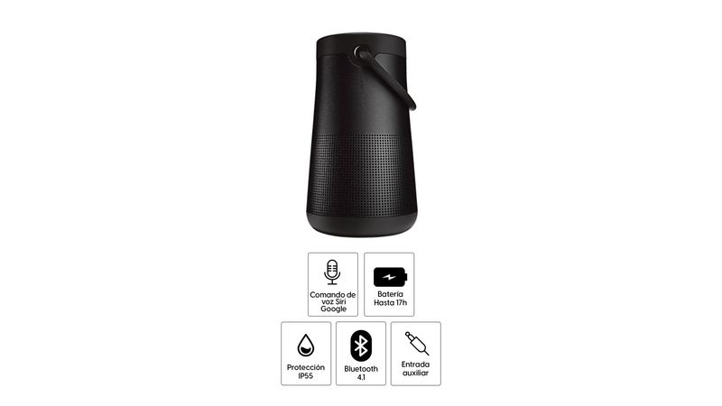Parlante Bluetooth Bose Soundlink Revolve II Plus Black