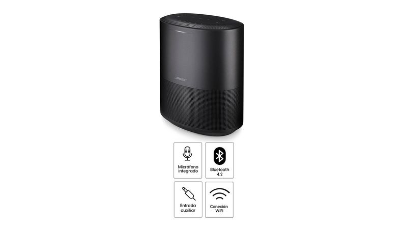 Parlante bluetooth Bose Home Speaker 450 sonido 270°, wifi, negro ...