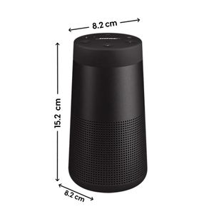 Parlante bluetooth Bose Soundlink Revolve II IP55,máx. 13 horas, negro
