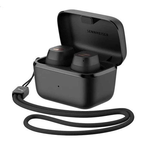 Audífonos bluetooth True Wireless Sennheiser Sport resistente al agua IP54, duración máx. 7 horas, negro