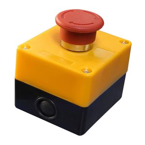 Pulsador de emergencia Opalux OP-BX1 resistente al clima, 220 - 380V AC