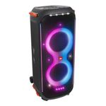 Parlante JBL PartyBox 710 bluetooth 800W RMS IPX4, ángulo frontal oblicuo
