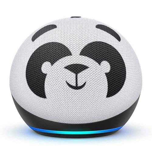 Altavoz inteligente Amazon Echo Dot 4ta generación kids, control de voz con Alexa, panda