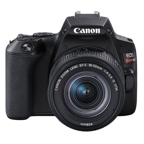 Cámara Canon EOS Rebel SL3, 24.1MP, 5 FPS, ISO 100-25600 + Lente EF-S 18-55mm f/4-5.6 IS STM