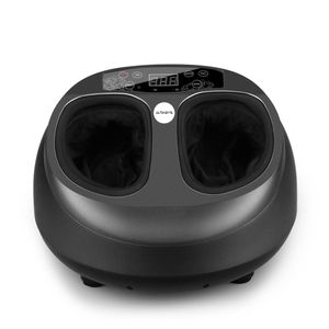 Masajeador de pies Ultrabyte modos regulables, control remoto, negro