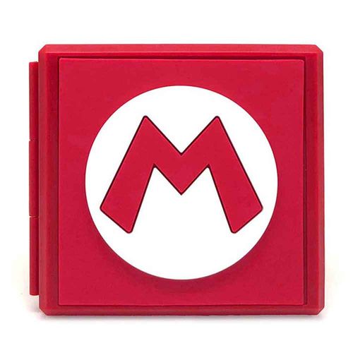 Mario Bros Case para 12 cartuchos de Juegos Nintendo Switch